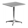 Mesa de aluminio 80x80 cm