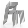 Silla Win de plastico apilable