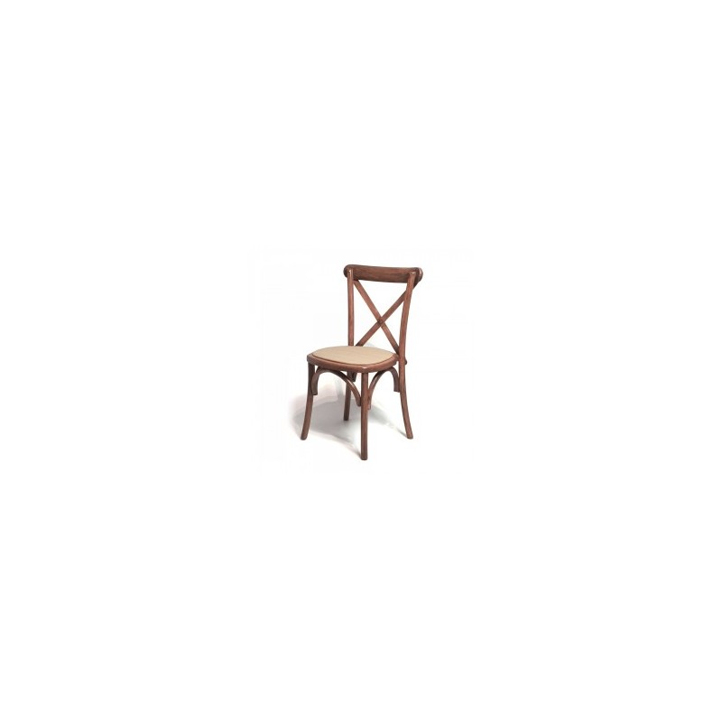 Silla Crossback de madera