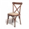 Silla Crossback de madera