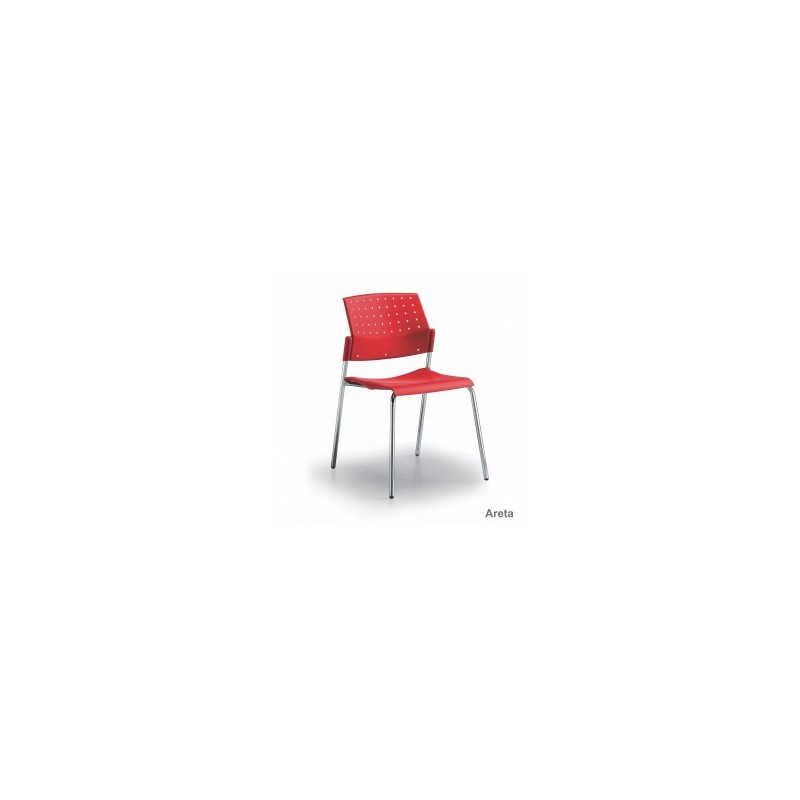 Silla Areta Estructura Cromada
