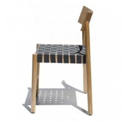 SIlla Emma de Madera Tejida
