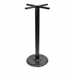 Base redonda boleada alta 55 cm base pedestal