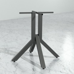 Base Azteca cruz pedestal para mesa