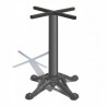 Base pedestal bistro "Jumbo" 4 puntas