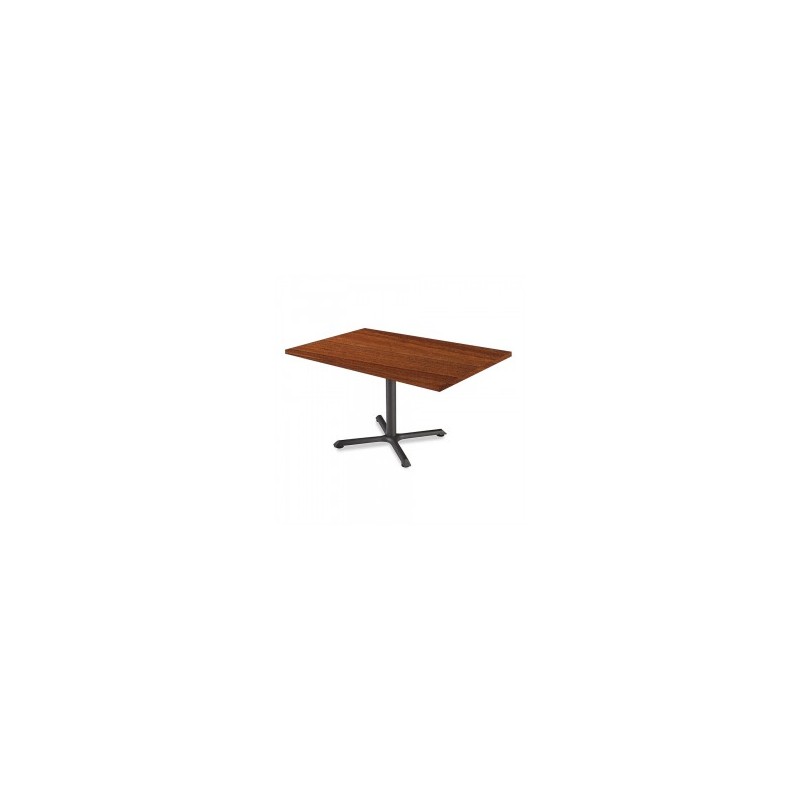 Mesa FORMICA® 75x120 cm con base fierro fundicion