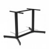 Base Equs pedestal doble en perfil