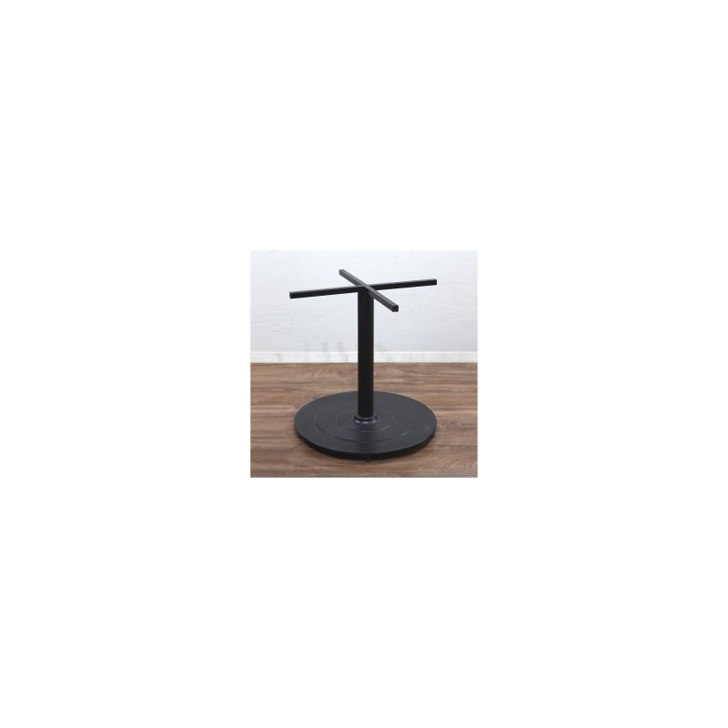 Base pedestal 70 cm Jumbo escalonada de acero fundicion