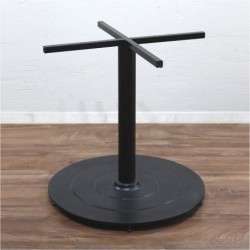 Base pedestal 70 cm Jumbo escalonada de acero fundicion