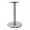 Base pedestal Plato de acero Inox 50 cm