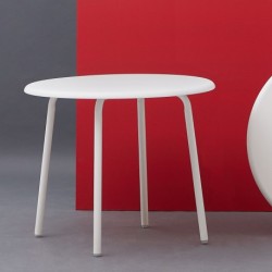 Mesa Heron Circular 90 cm diametro y Altura 75 cm