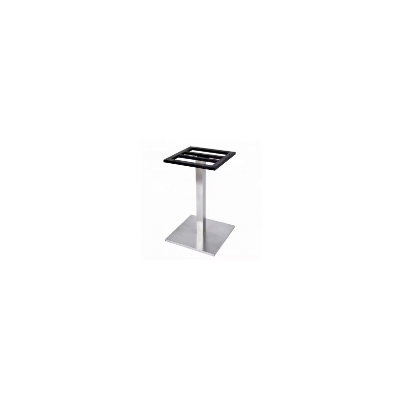 Base pedestal Plato 50x50 cm acero Inox