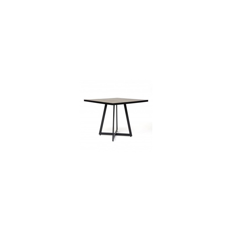 Mesa Alondra 80x80 cm base de Metal