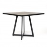 Mesa Alondra 80x80 cm base de Metal