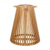 Base Estocolmo madera pedestal para mesa