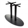 Base pedestal oval