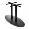 Base pedestal oval
