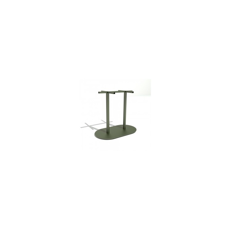Base doble poste 50x80 cm