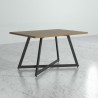 Mesa Alondra 80x120 cm base de Metal