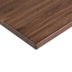 Cubierta 80x80 cm madera de Nogal