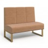 Booth Irlanda para restaurante base metal