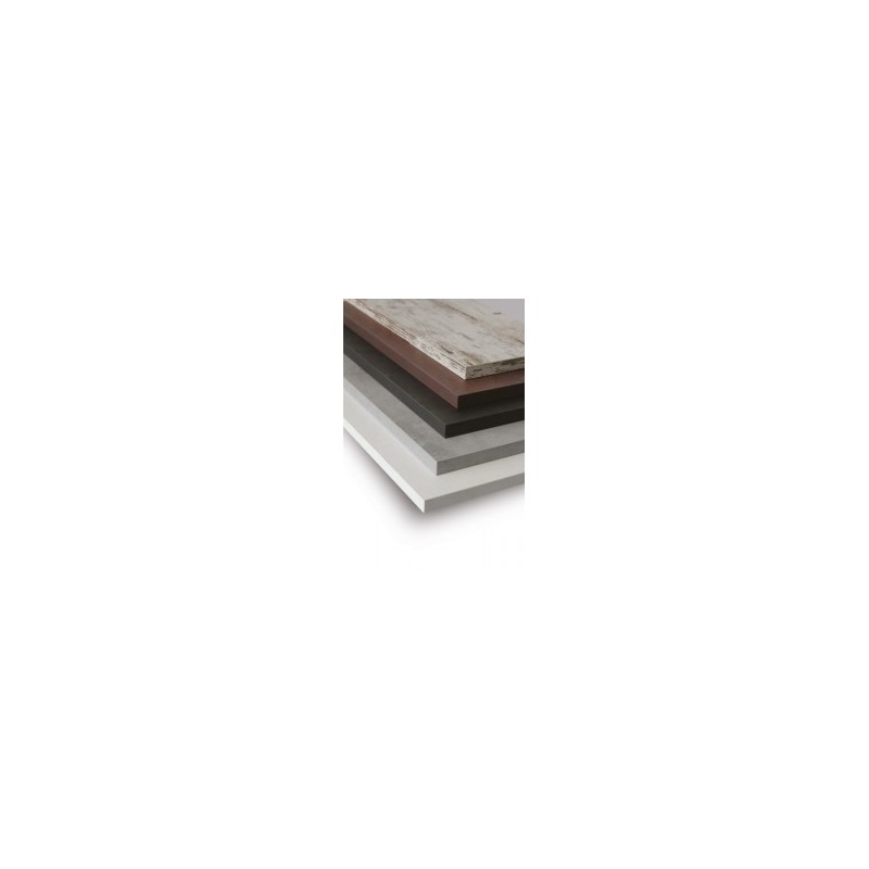 Cubierta 90x180 cm melamina para comedor industrail