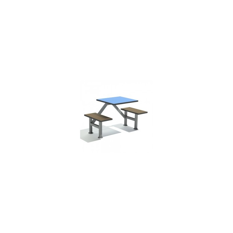 Mesa fast food Basica 2 personas