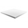 Cubierta 90x90 cm en superficie solida Krion color blanco