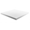 Cubierta 90x90 cm en superficie solida Krion color blanco