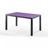 Mesa usos multiples 90x180 cm comedor industrial