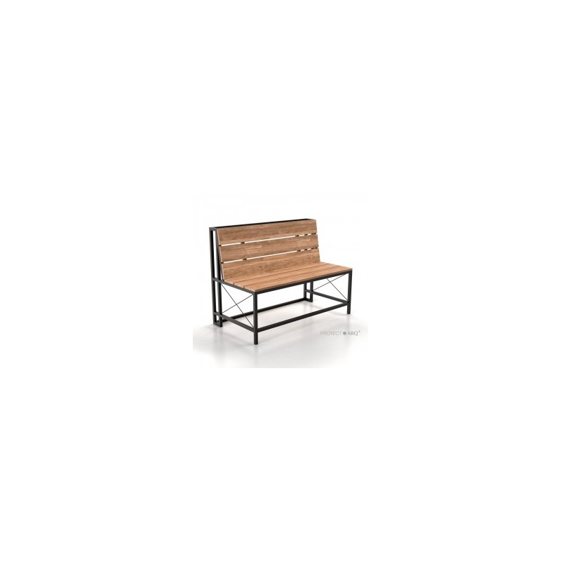 Booths estilo industrial modulo 120 cm de largo