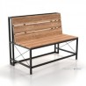 Booths estilo industrial modulo 120 cm de largo