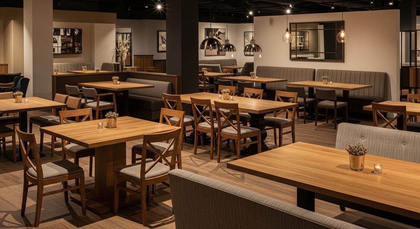 Mobiliario para restaurantes de calidad